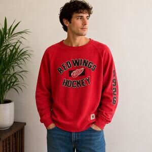 Detroit Red Wings Hockey Pullover Sweatshirt XL Old Time Hockey 1926 NHL